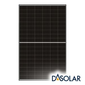 DAS Solar 450W N-Type TOPCon Bifacial, Dual Glass, Black Frame, DAS-DH108ND-450W | Alternergy