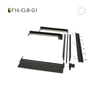 Viridian Clearline Fusion G1 portrait corner kit, F16-CLB-G1 | Alternergy