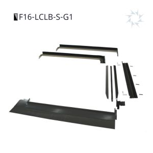 Viridian Clearline Fusion G1 landscape corner kit, F16-LCLBS-G1 | Alternergy