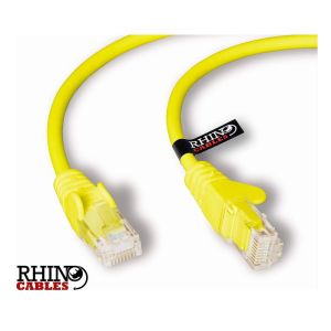 Rhino Yellow Cat6 Network Cables - 5m Cable  |Alternergy