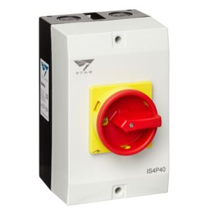 Solar System Protection, Stag 40A AC Isolator - 4 Pole IP65 Enclosed, Alternergy