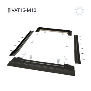 Viridian Clearline Fusion M10 portrait roofing kit, single panel, VAT16-M10 | Alternergy