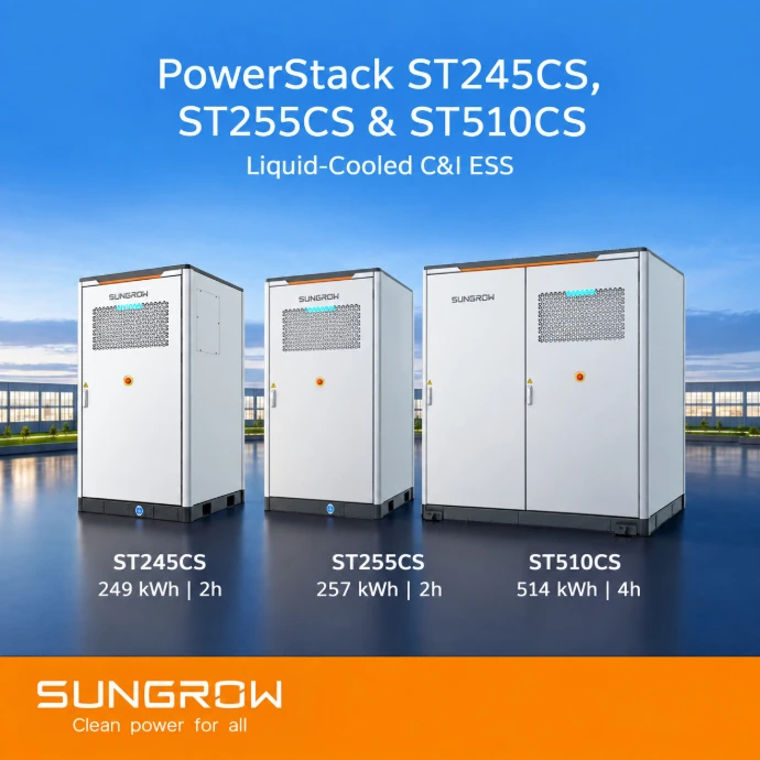Sungrow PowerStack C&I Battery Storage System