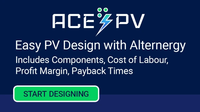 ACE PV Solar Design Tool - Alternergy