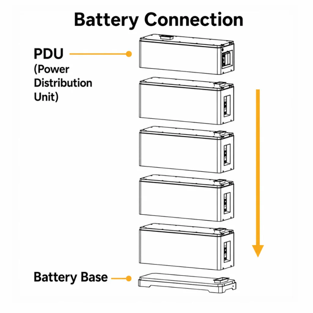 Sunsynk Elite HYB 1P IP65 - All in One - Connecting Batteries3-1.webp