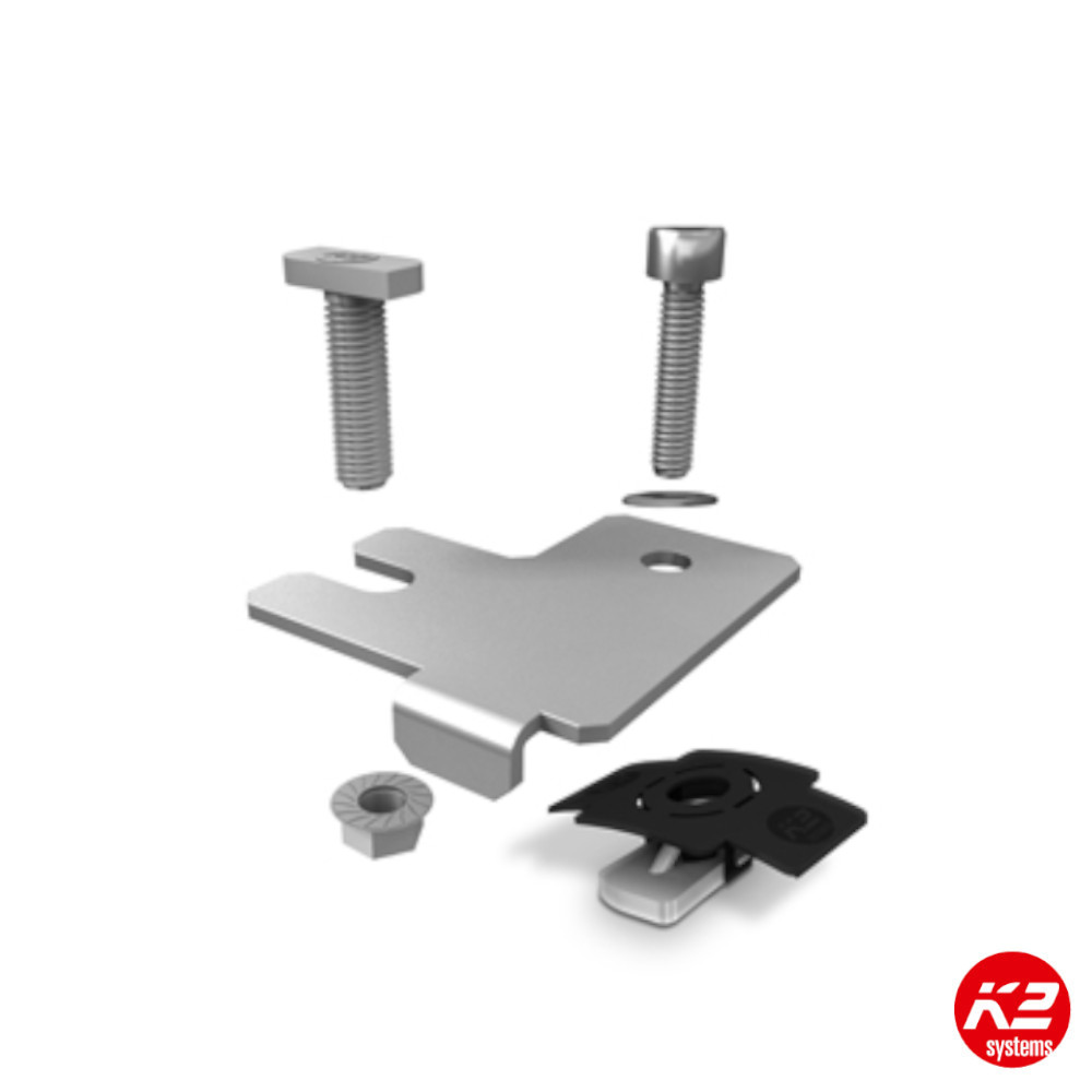 [1004110] K2 Connector Set - CrossRail Angle Bracket