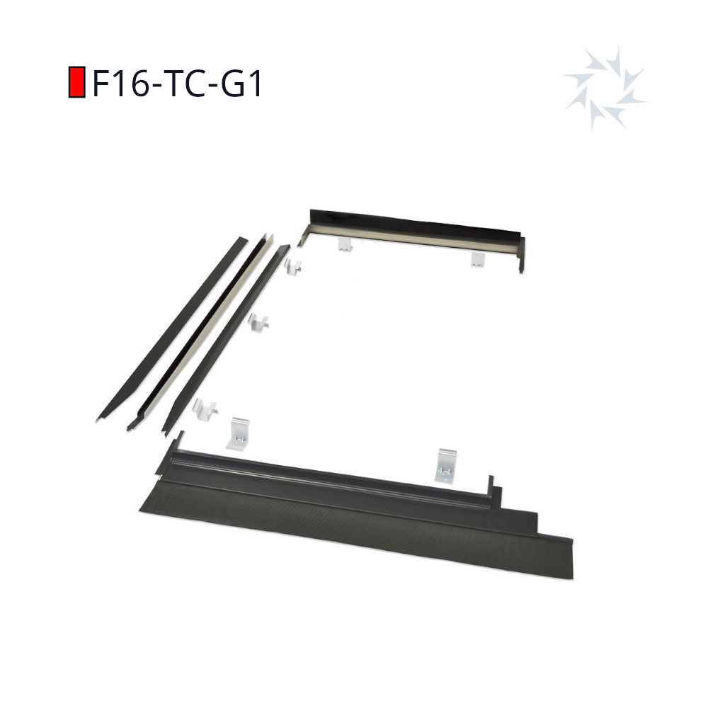 [F16-TC-G1] Viridian Clearline Fusion G1 portrait roofing kit, Centre