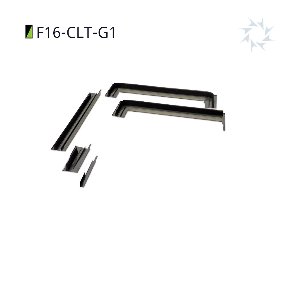 [F16-CLT-G1] Viridian Clearline Fusion G1 portrait corner conversion kit, left top corner