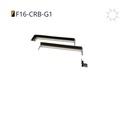 Viridian Clearline Fusion G1 portrait corner conversion kit, right bottom corner