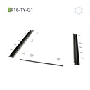 Viridian Clearline Fusion G1 portrait roofing kit, Row