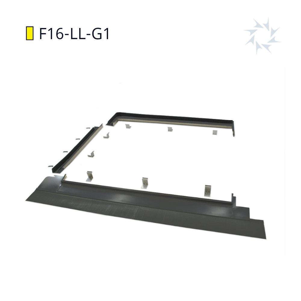 [F16-LL-G1] Viridian Clearline Fusion G1 landscape roofing kit, Left