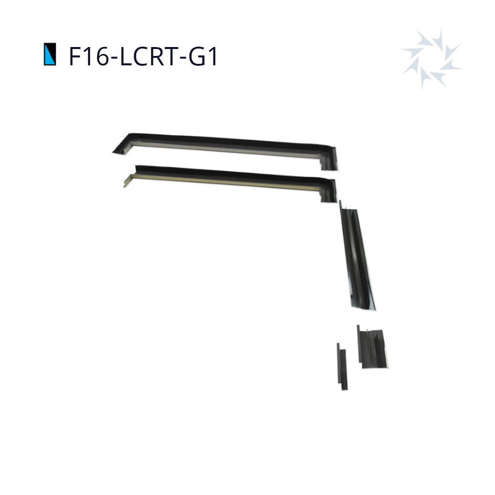[F16-LCRT-G1] Viridian Clearline Fusion G1 landscape corner conversion kit, right top corner