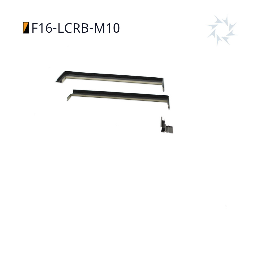 [F16-CRB-M10] Viridian Clearline Fusion M10 portrait corner conversion kit, Right Bottom Corner