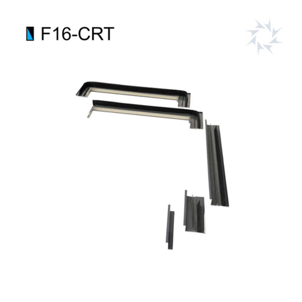 [F16-CRT-M10] Viridian Clearline Fusion M10 portrait corner conversion kit, Right Top Corner
