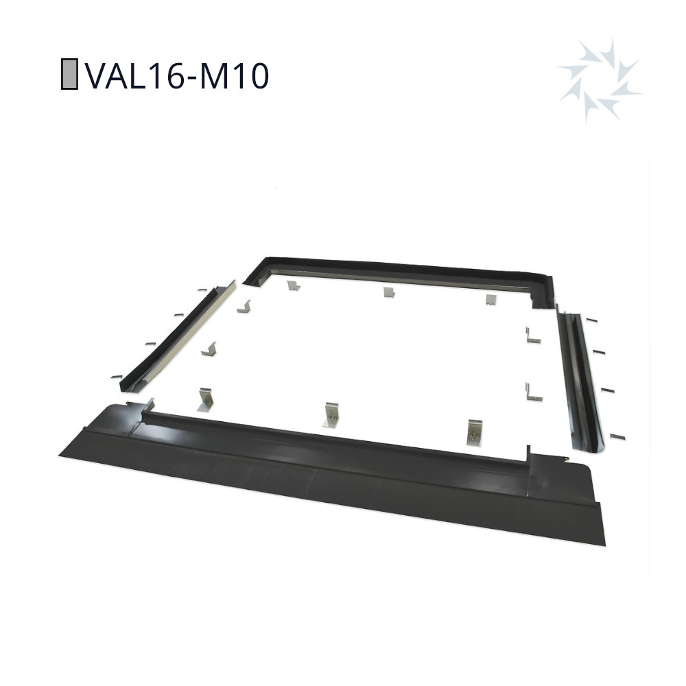 [VAL16-M10] Viridian Clearline Fusion M10 landscape roofing kit, Single Panel