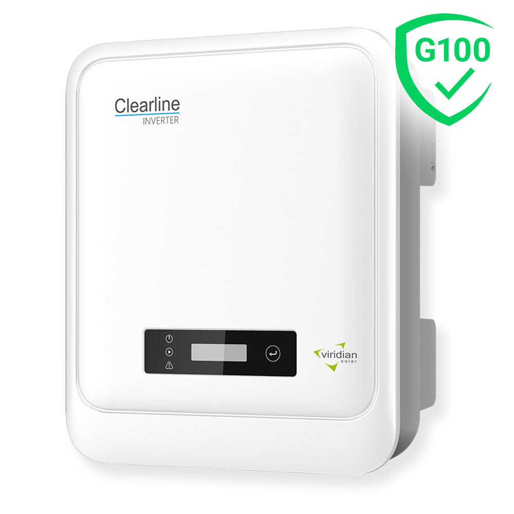 [CSI5000] Viridian Clearline 5.0kW 1ph Inverter, 2 MPPT, With DC