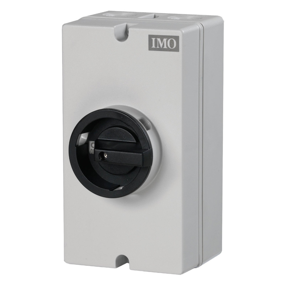 [IMO - SI40-PEL64R-4] IMO 40A DC Isolator - 4 Pole (Two Strings) IP66 Enclosed, 600 VDC