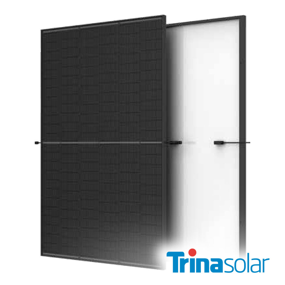 [TSM-450NEG9R.25] Trina Solar 450W Vertex S+ N-Type TOPCon Monofacial, Dual Glass, All Black
