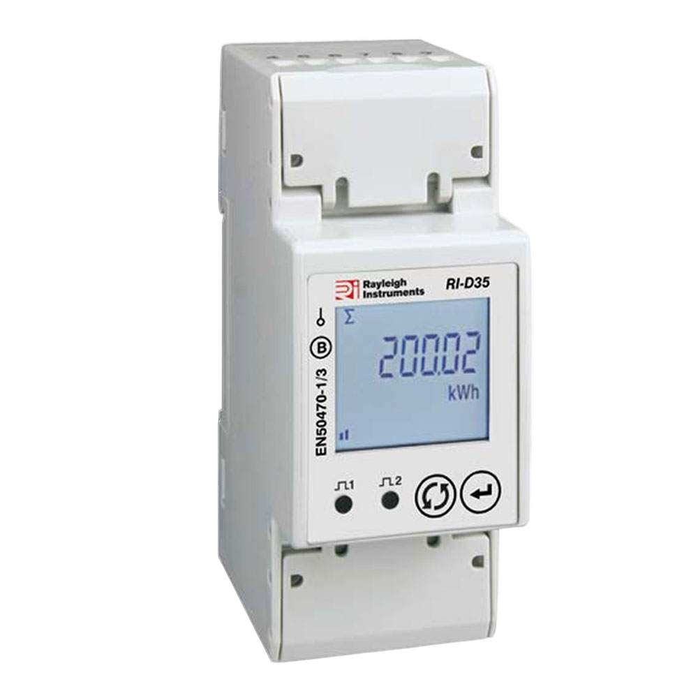 [D35 (1ph) / 30090100] Rayleigh RI-D35-100-C - MID Energy Meter - Single Phase