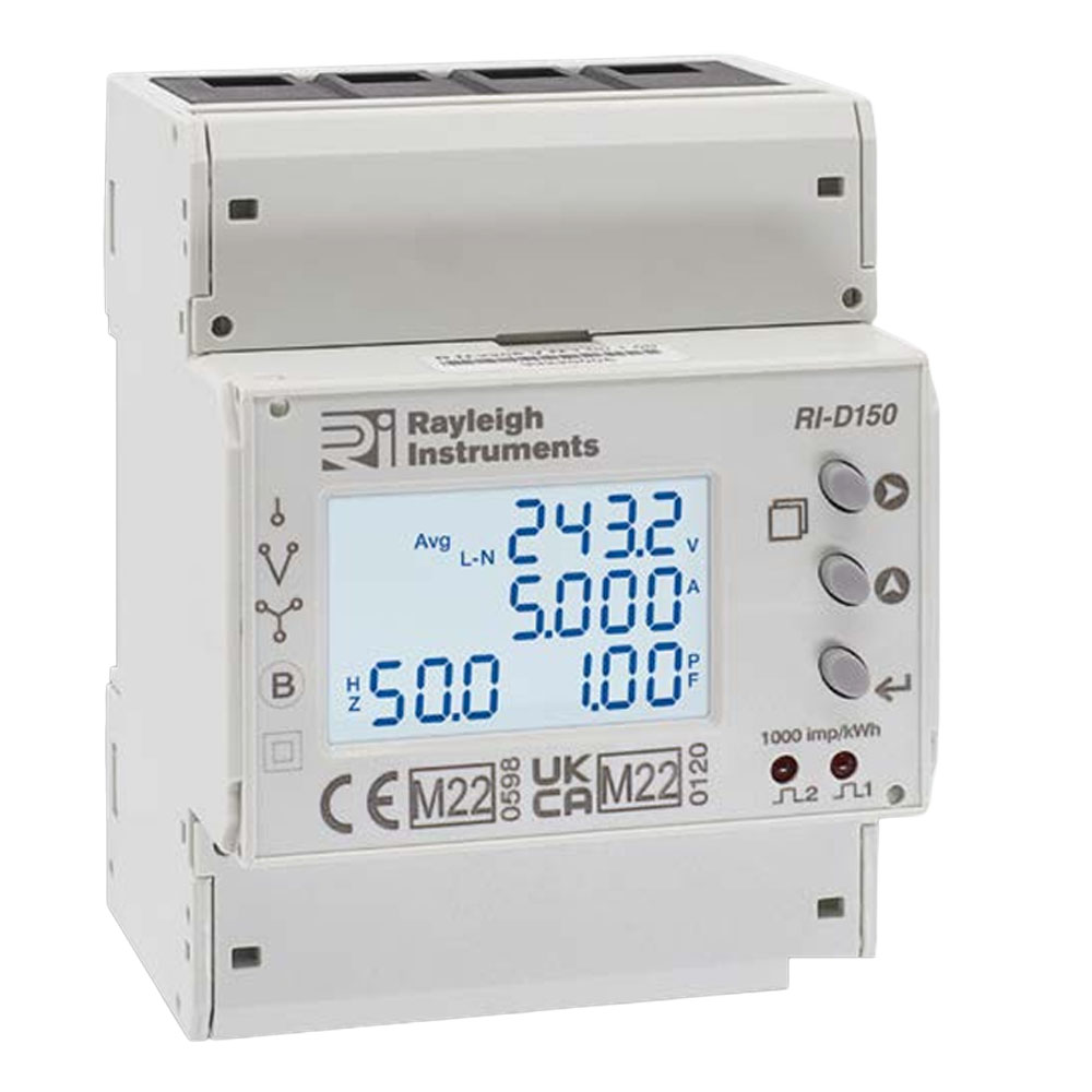 [D150 (3ph) / 30011700] Rayleigh RI-D150-G-C (MID) Multi-function Power Meter - Three Phase