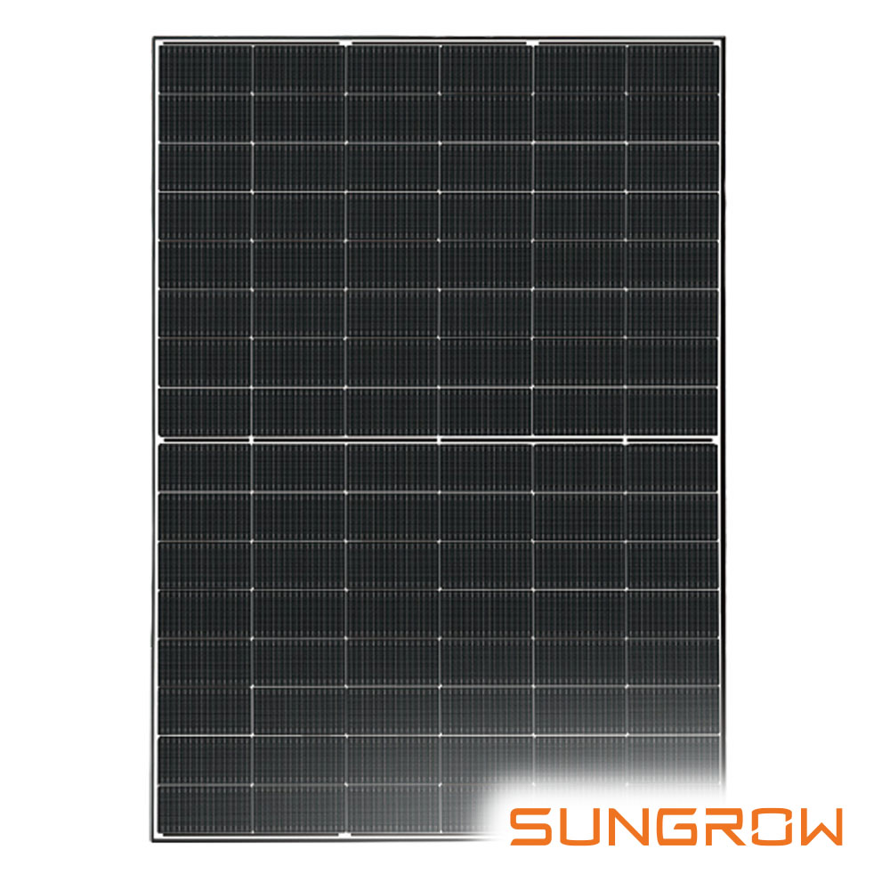 [SG-48TG4D-455] Sungrow Solar 455W N-Type TOPCon Bifacial, Double Glass, Black Frame