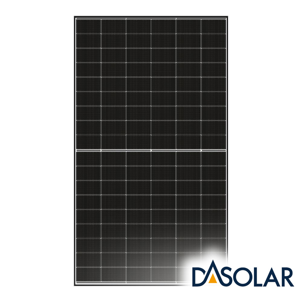 [DAS-DH108NE-510W] DAS Solar 510W N-Type Bifacial Double Glass (Black Frame/ Black Through)