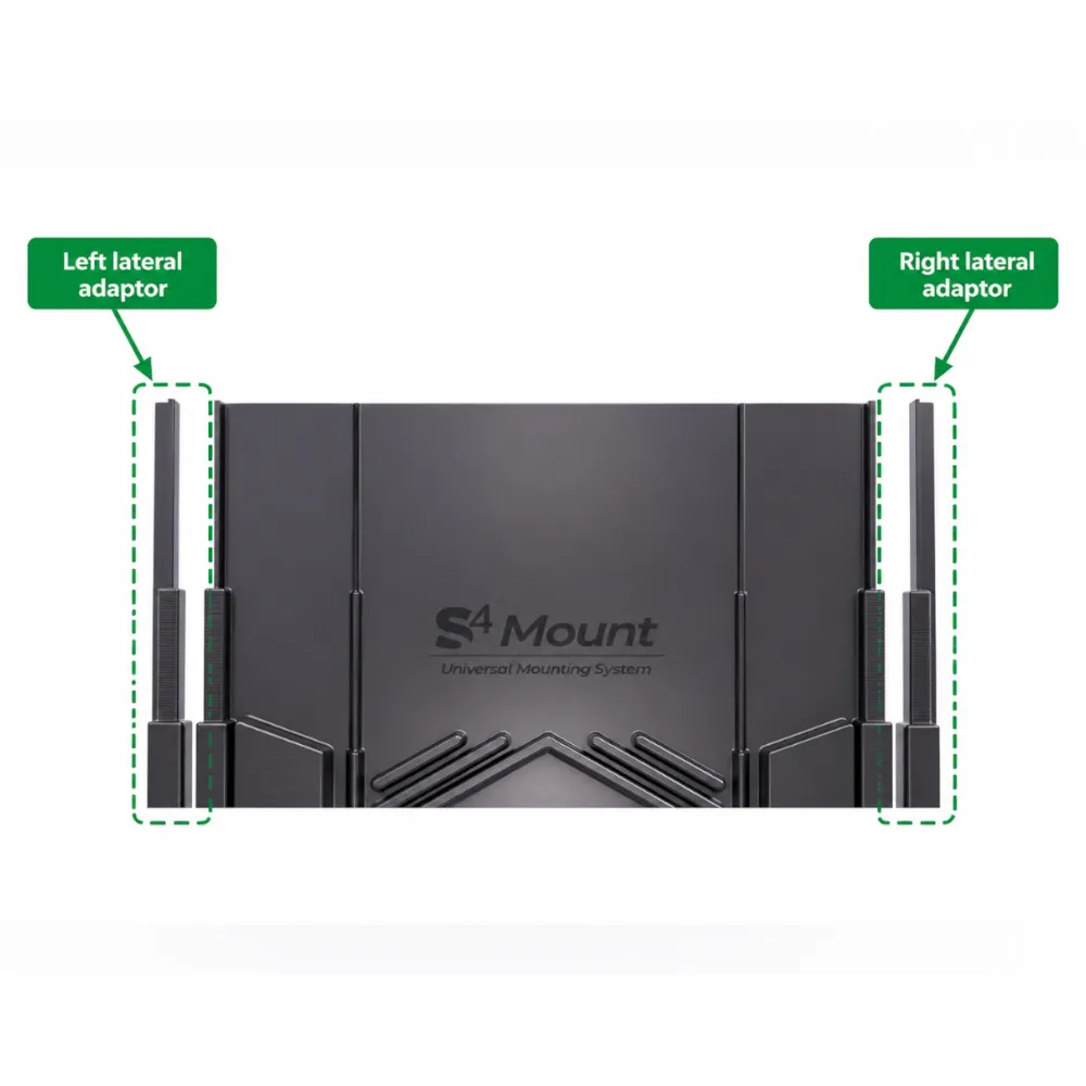 S4 Lateral Adaptors Pair for Array Ends for S4 Vertical Extension