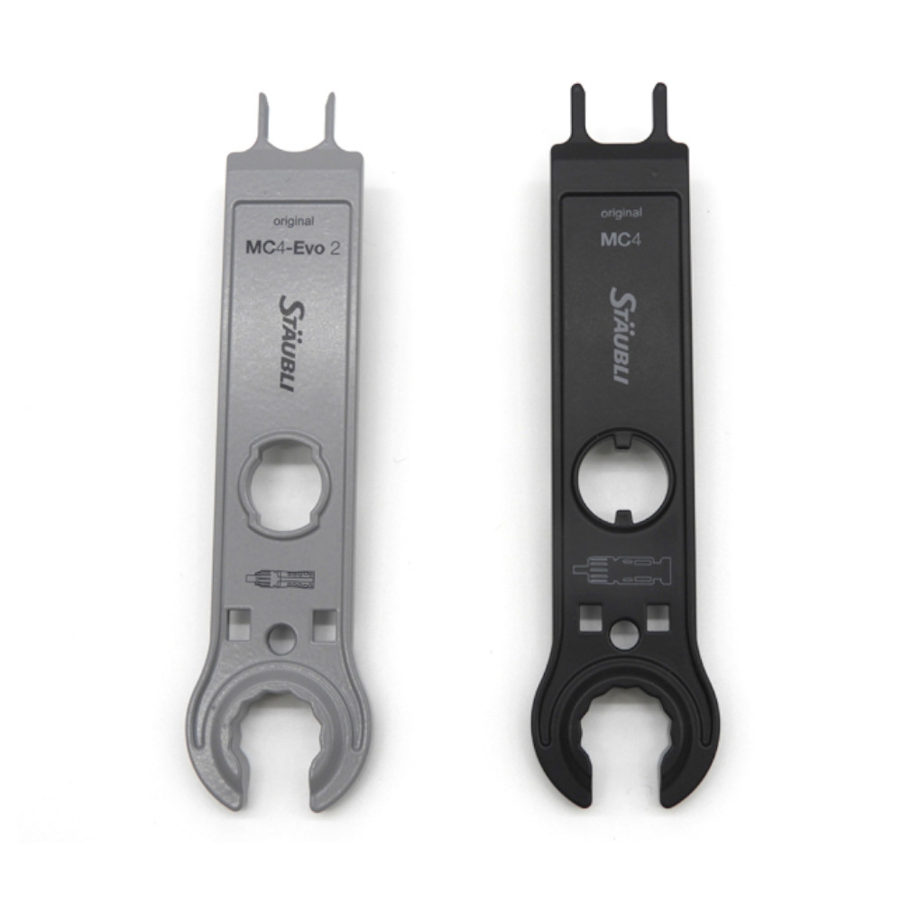 [32.6058] Staubli MC4&MC4-EVO2 Open-end Metal Spanner Set (set of 2)