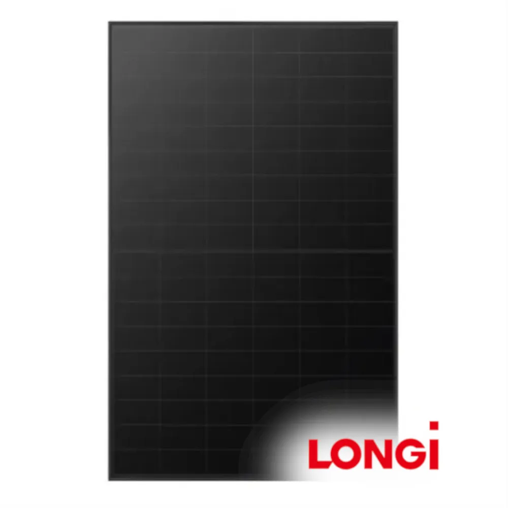 [LR7-54HVB-480M] LONGi 480W LR7-54HVB Monofacial, HPBC 2.0 N-Type, Full Black Panel