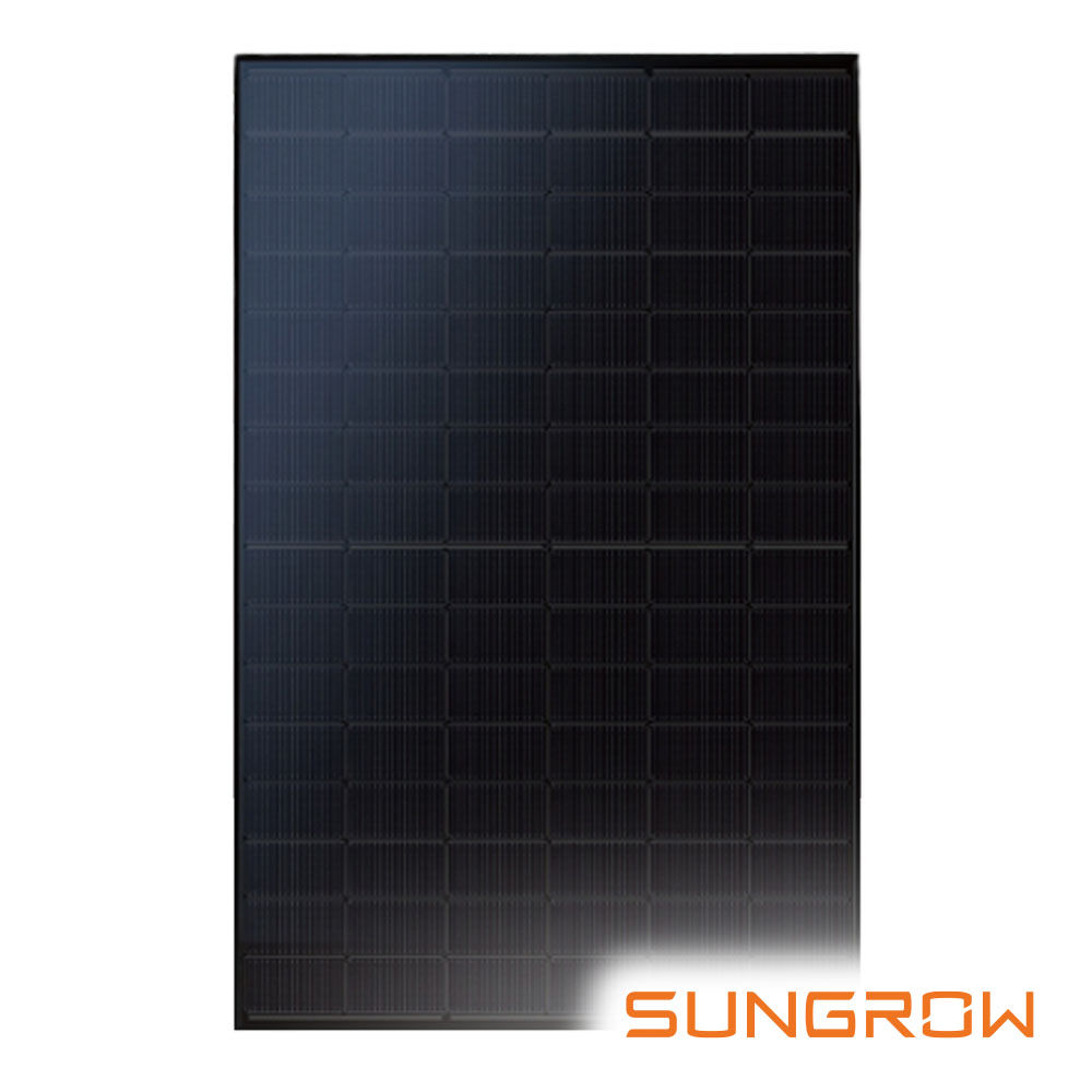 [SG-48TG4D-B-460-CF] Sungrow Solar 460W N-Type Double Glass Bifacial - Full Black Composite Frame