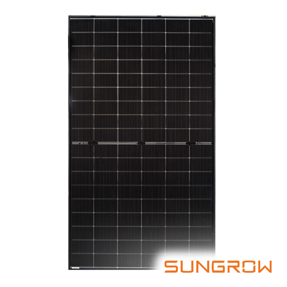 [SG-54TG4D-520-CF] Sungrow Solar 520W N-Type Double Glass Bifacial - Black Composite Frame