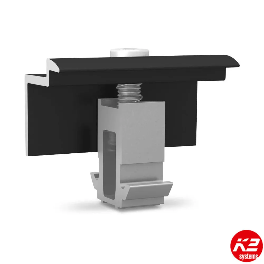 [2004564] K2 DomeClamp End Clamp Black Set 30-50mm