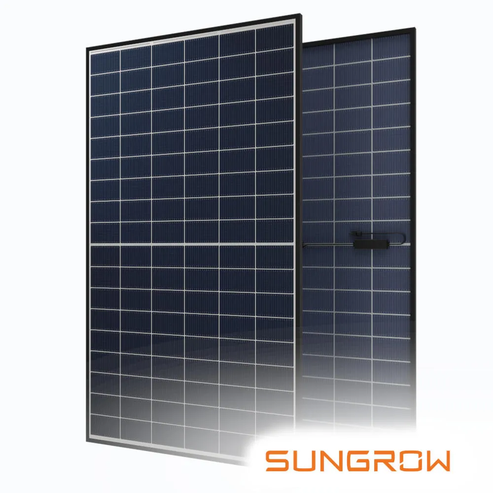 Sungrow 530W Smart Solar Panel, N-Type Bifacial Double Glass, Black Frame