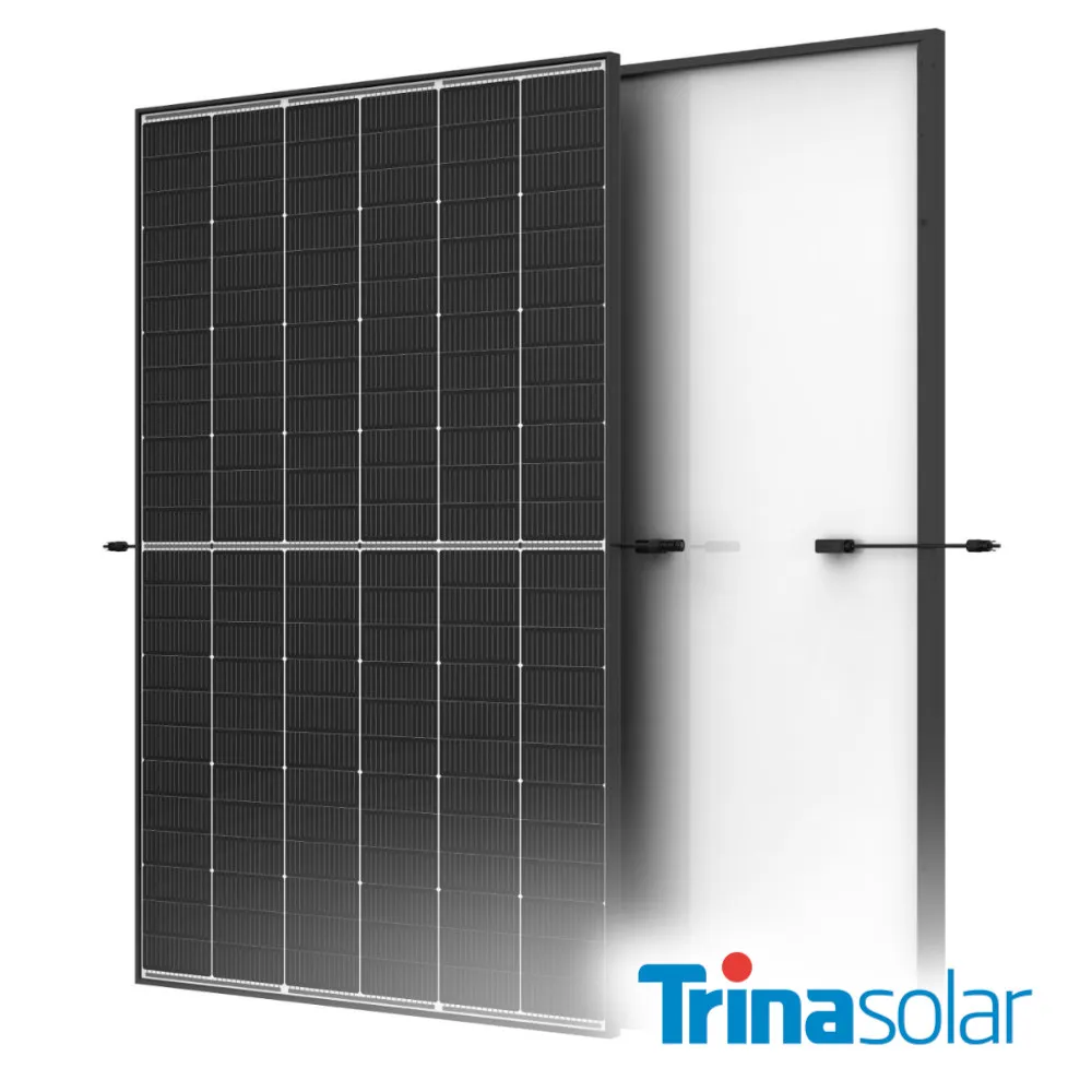 [TSM-465-NEG9R.28-Container] Trina Solar 465W Vertex S+ N-Type Monofacial, Dual Glass, Black Frame Container Price