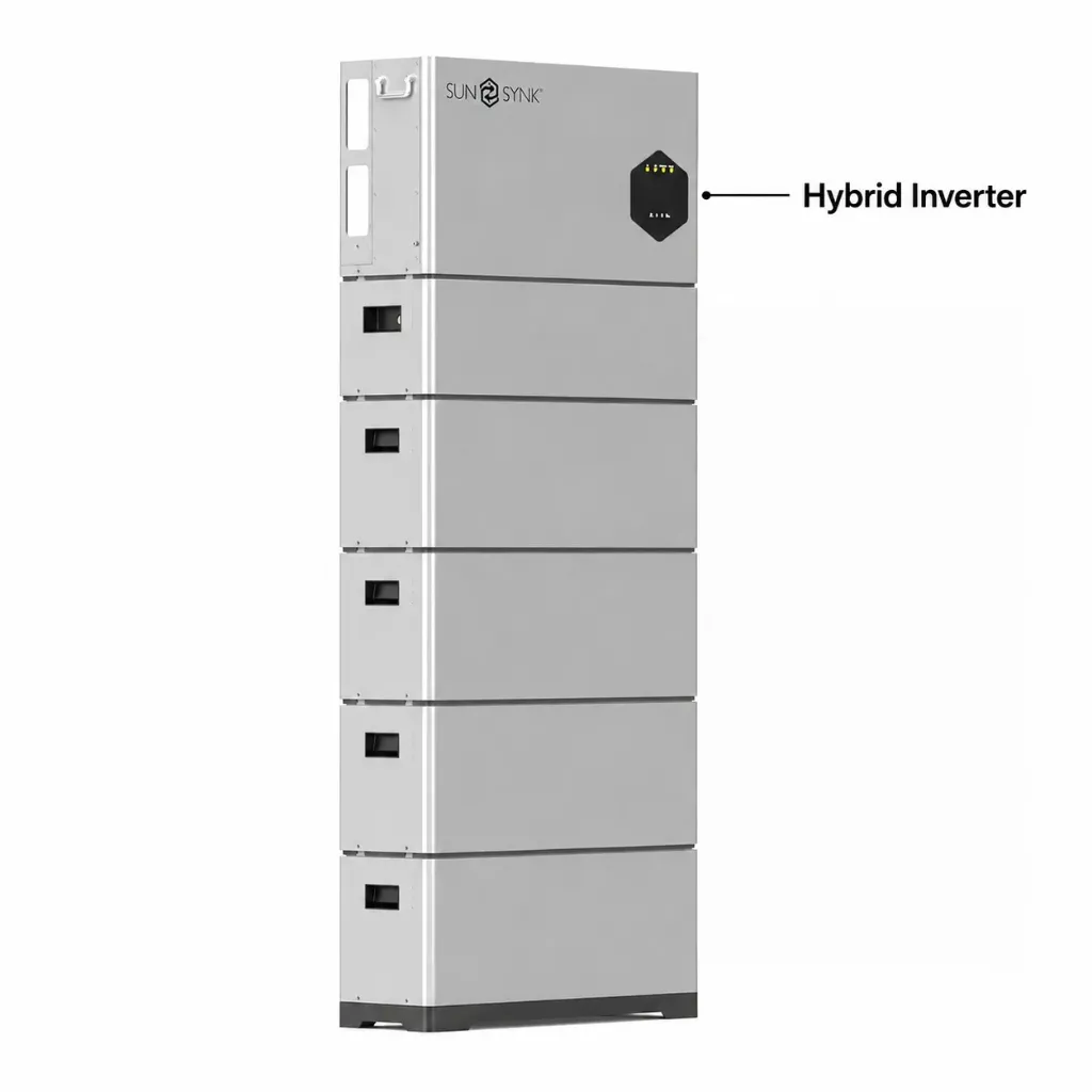 [SS-5kW-ELITE-HYB1P-IP65-00] Sunsynk 5kW All-In-One Elite 1Ph Hybrid Inverter