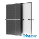 Trina Solar 520W Vertex S+ N-Type TOPCon Monofacial, Dual Glass, Black Frame