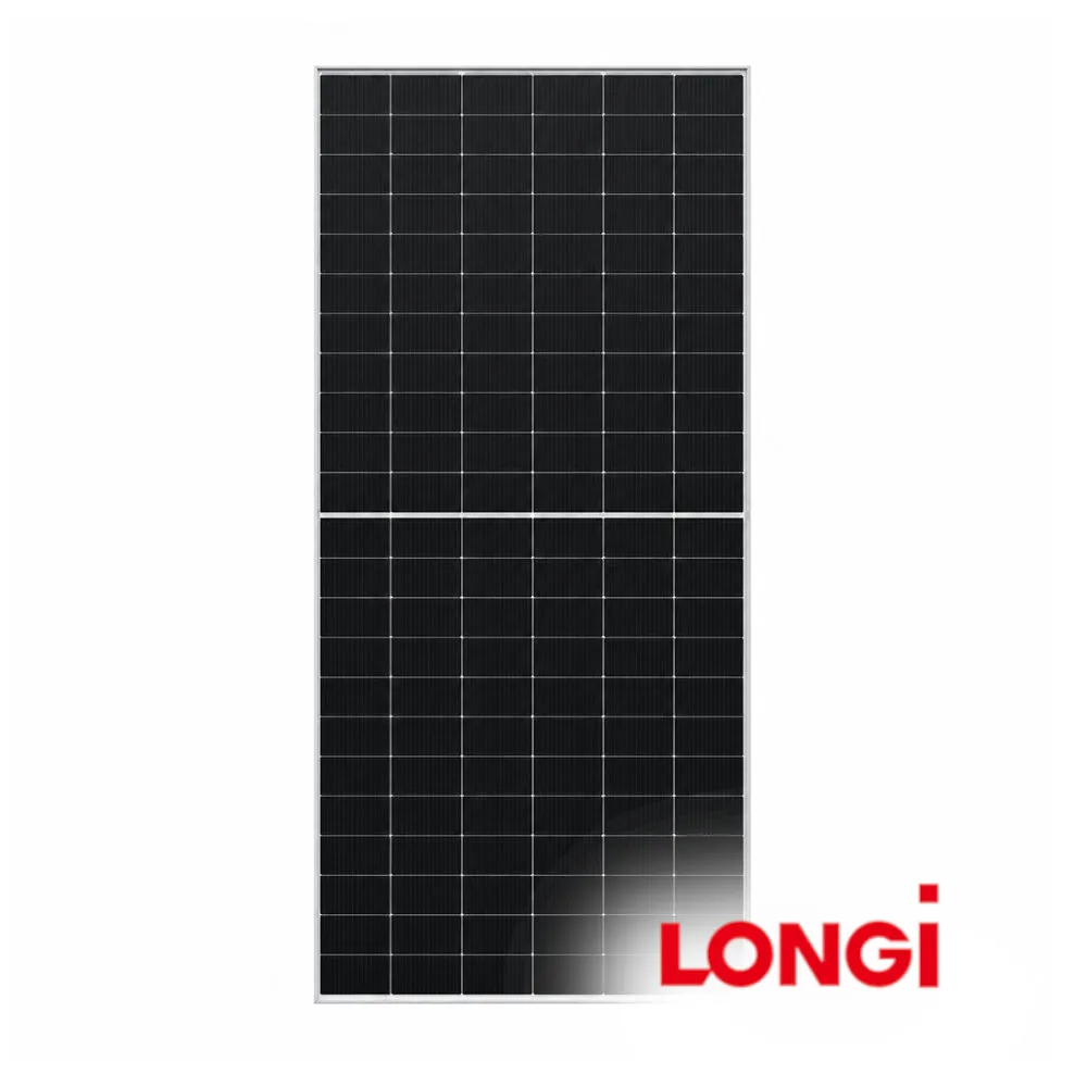 LONGi 650W Hi-MO X10 Bifacial Glass-Glass Silver Frame Back Contact Solar Panel