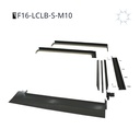 Viridian Clearline Fusion M10 landscape corner conversion kit, Left Bottom Corner (Left Panel)