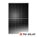 Tongwei Solar 455W TNC 1.0 N-Type Bifacial, Dual Glass, Black Frame