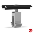 K2 DomeClamp Middle Clamp 30-50 mm, black anodized   (former K2 Mini Mid Clamp)