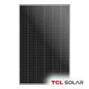 TCL Solar 470W Bifacial Dual Glass, Black Frame, Shingled-Cell Design